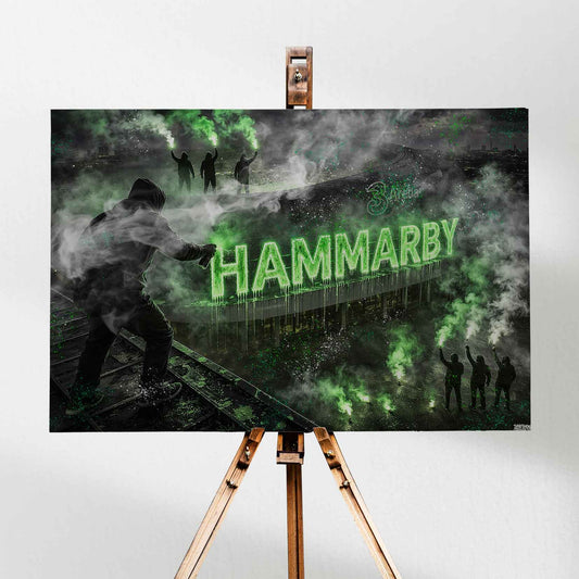 Hammarby 3 Arena Canvas