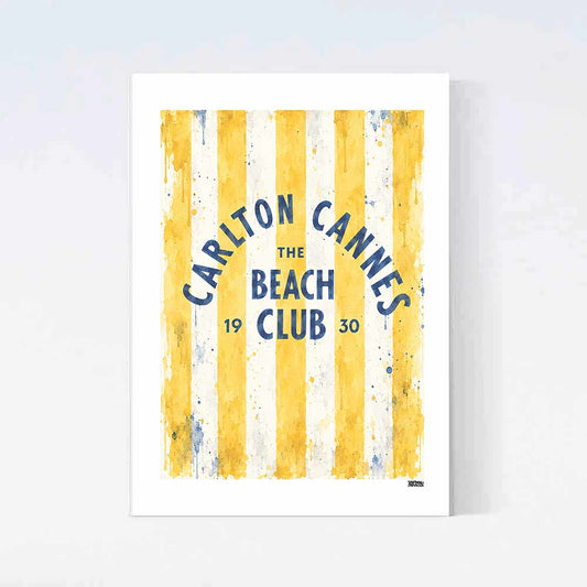 Carlton Beach Club Poster