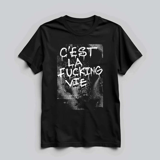 C'est La Vie Text T-shirt