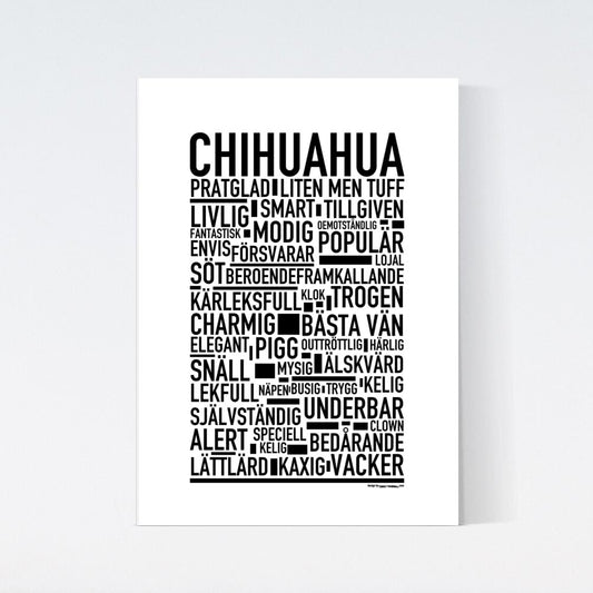 Chihuahua Text Poster