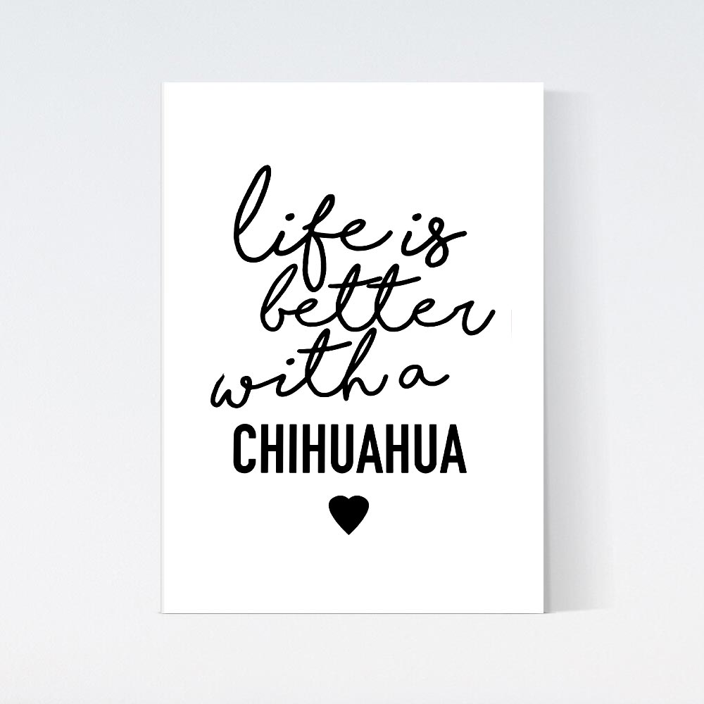 Life Is Better With A Text Poster