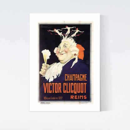 Champagne Victor Clicquot Poster