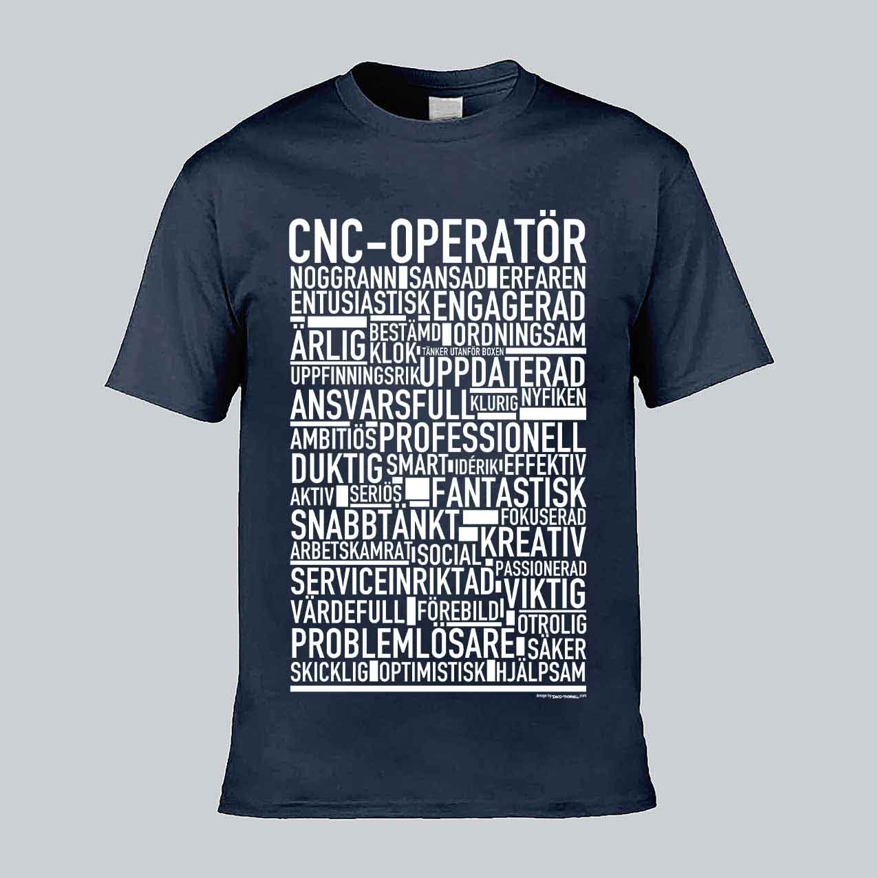 CNC Operatör Text T-shirt