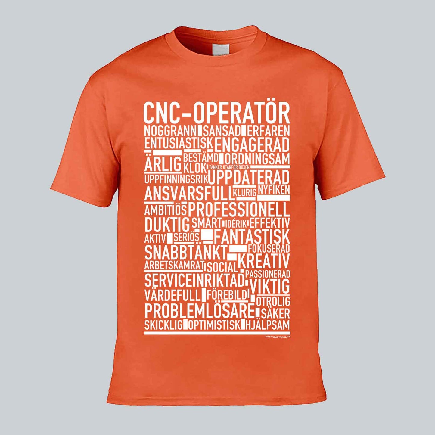 CNC Operatör Text T-shirt