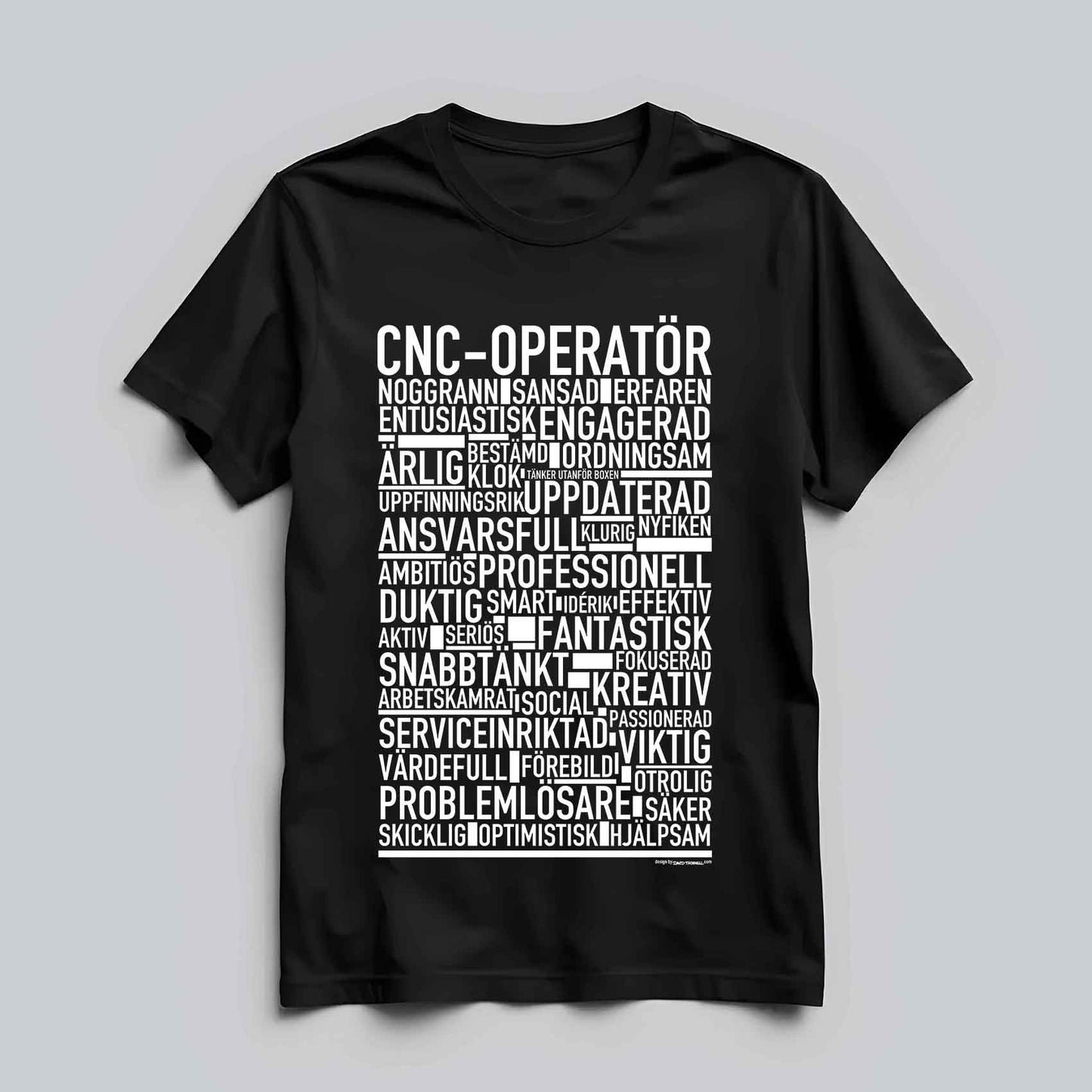 CNC Operatör Text T-shirt