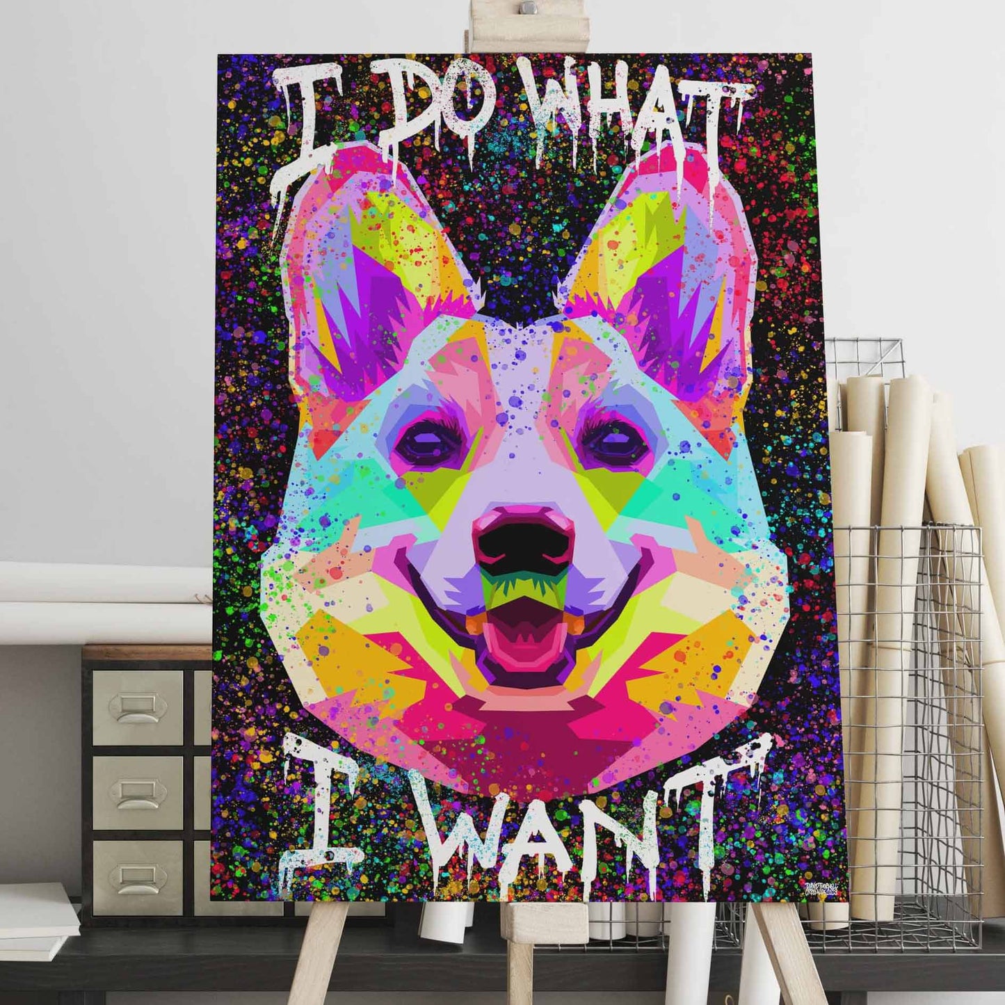 Corgi Canvas