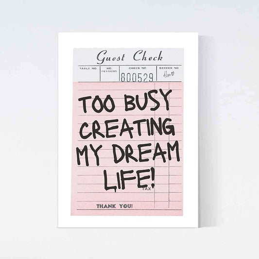 Creating Dream Life Poster