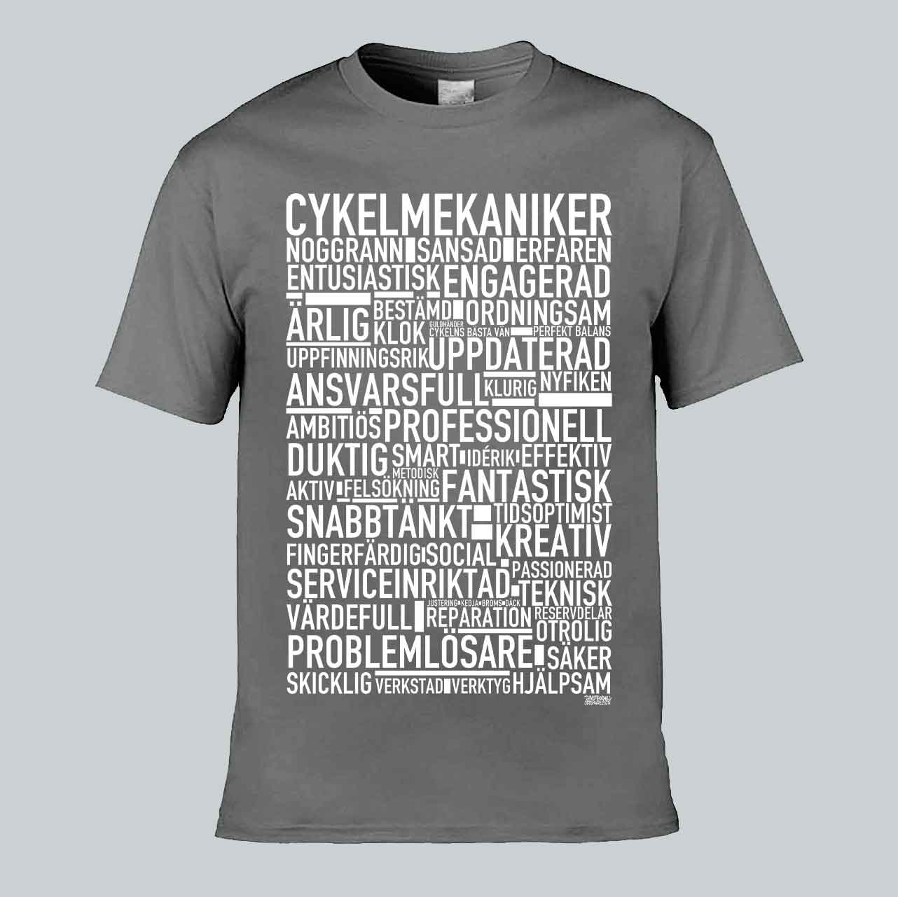 Cykelmekaniker Text T-shirt