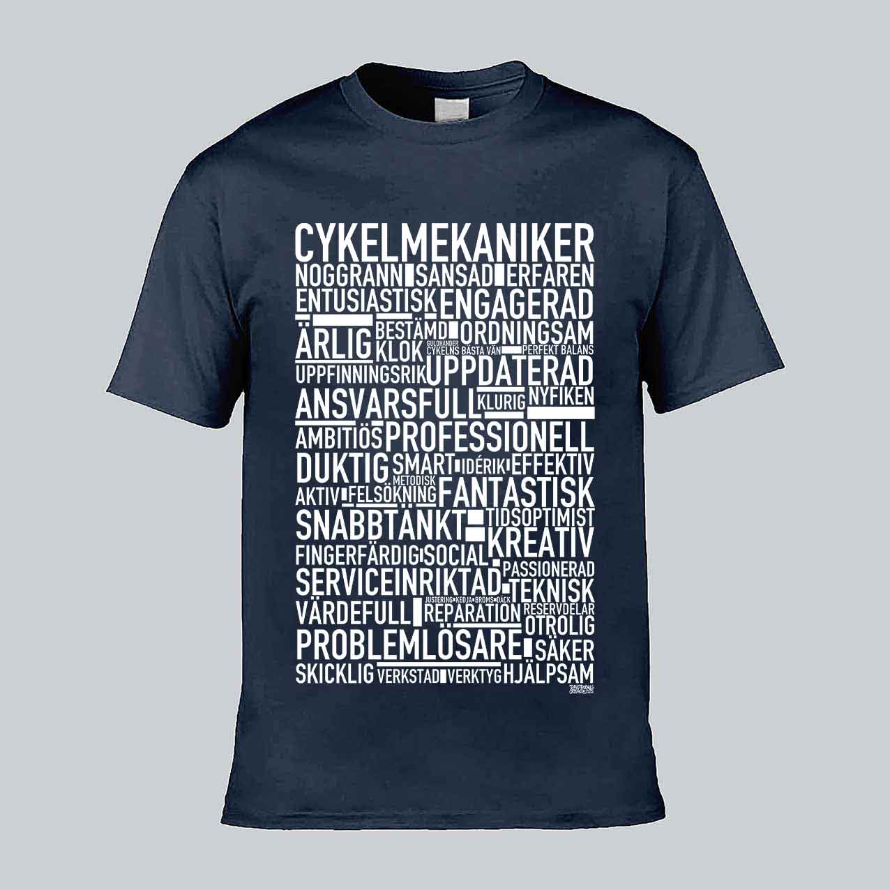 Cykelmekaniker Text T-shirt
