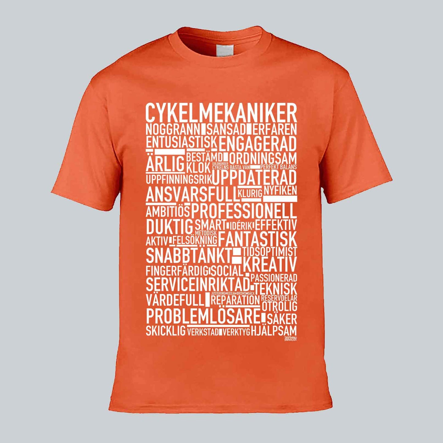 Cykelmekaniker Text T-shirt