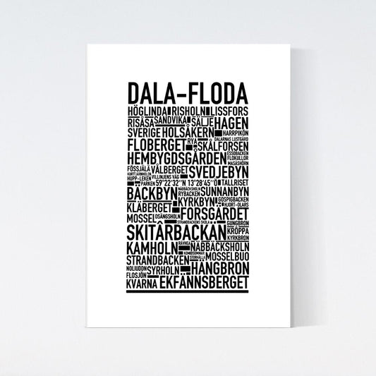 Dala-Floda Text Poster