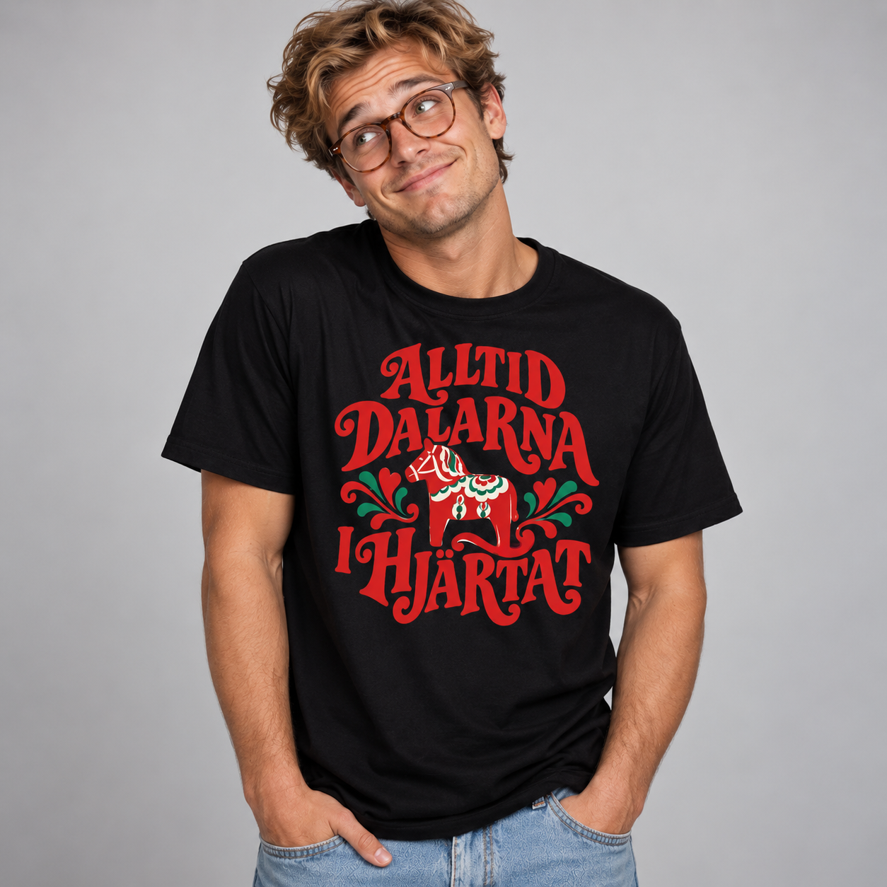 Dalarna I Hjärtat T-shirt