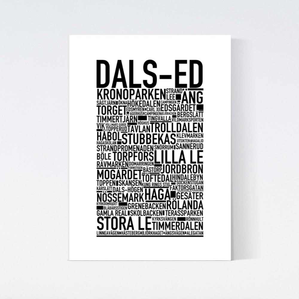 Dals-Ed Text Poster