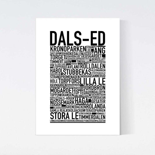 Dals-Ed Text Poster