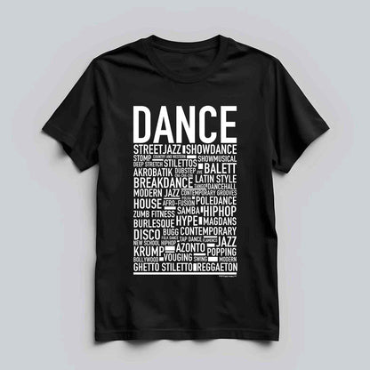 Dance Text T-shirt