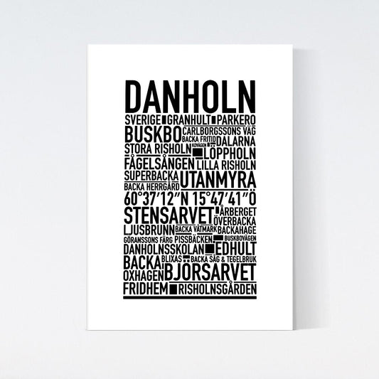 Danholn Text Poster