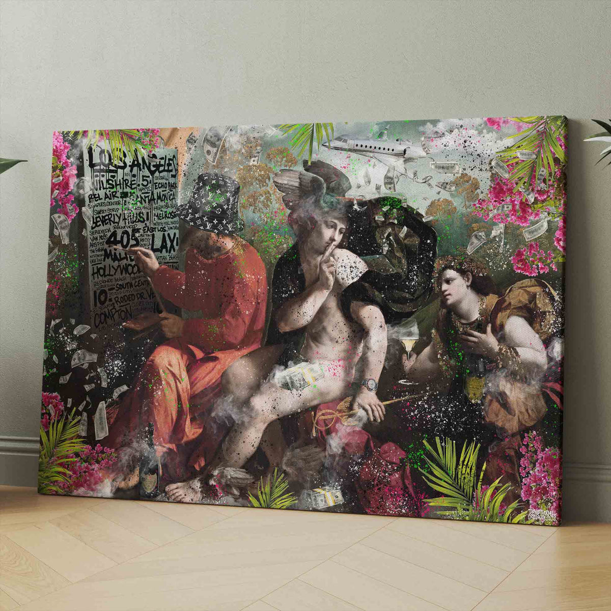 Los Angeles High Canvas
