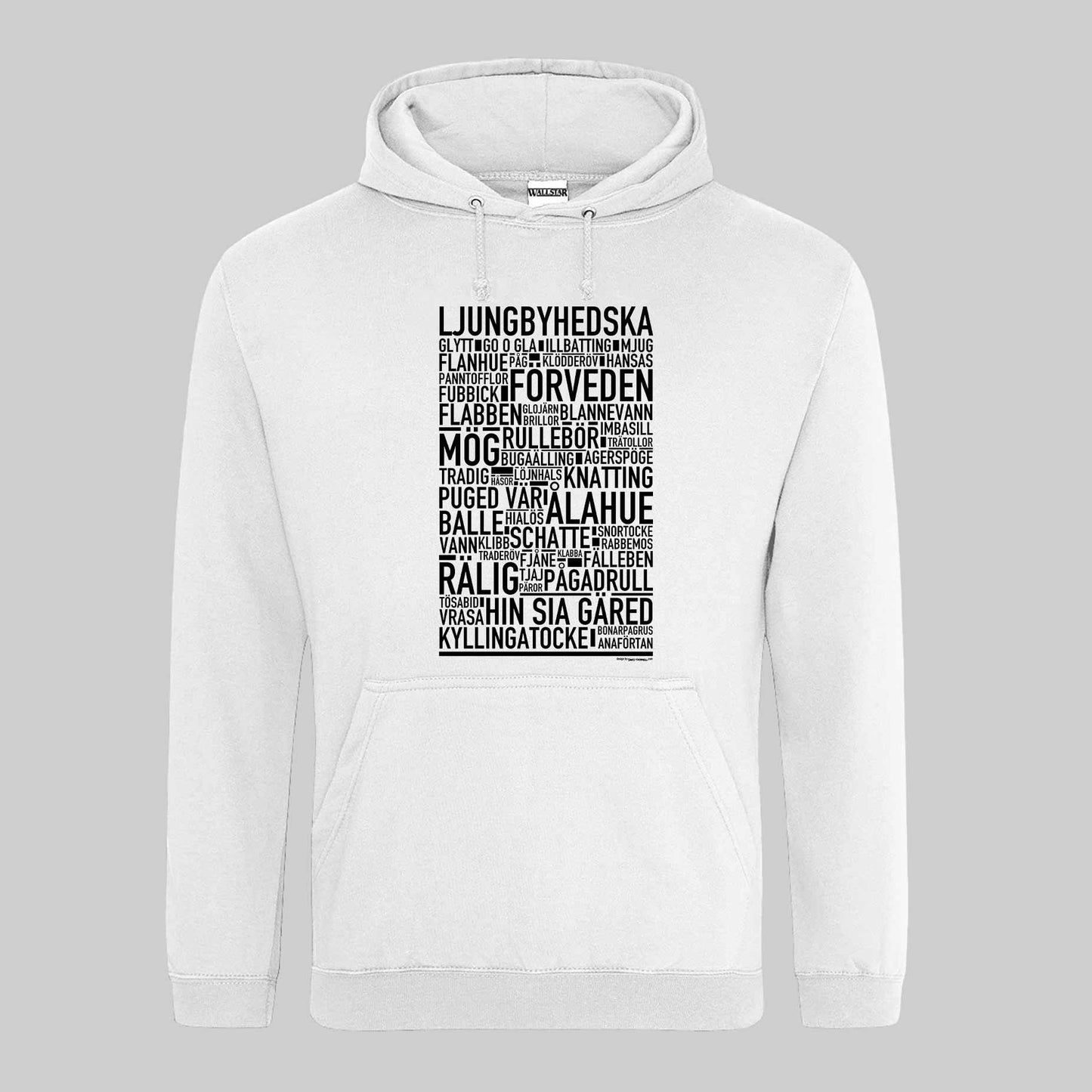 Ljungbyhedska Dialekt Text Hoodie