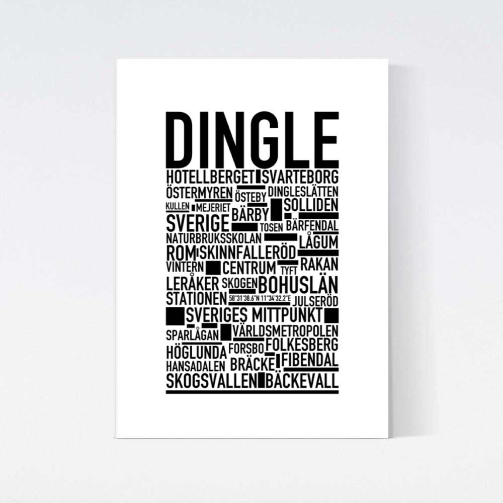 Dingle Text Poster