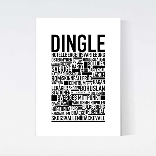 Dingle Text Poster