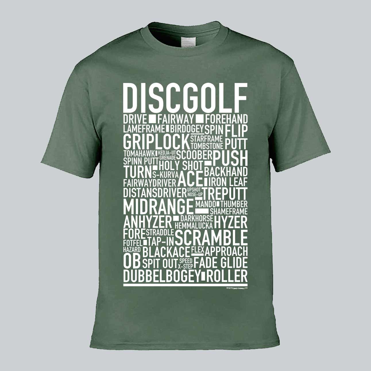Discgolf Text T-shirt