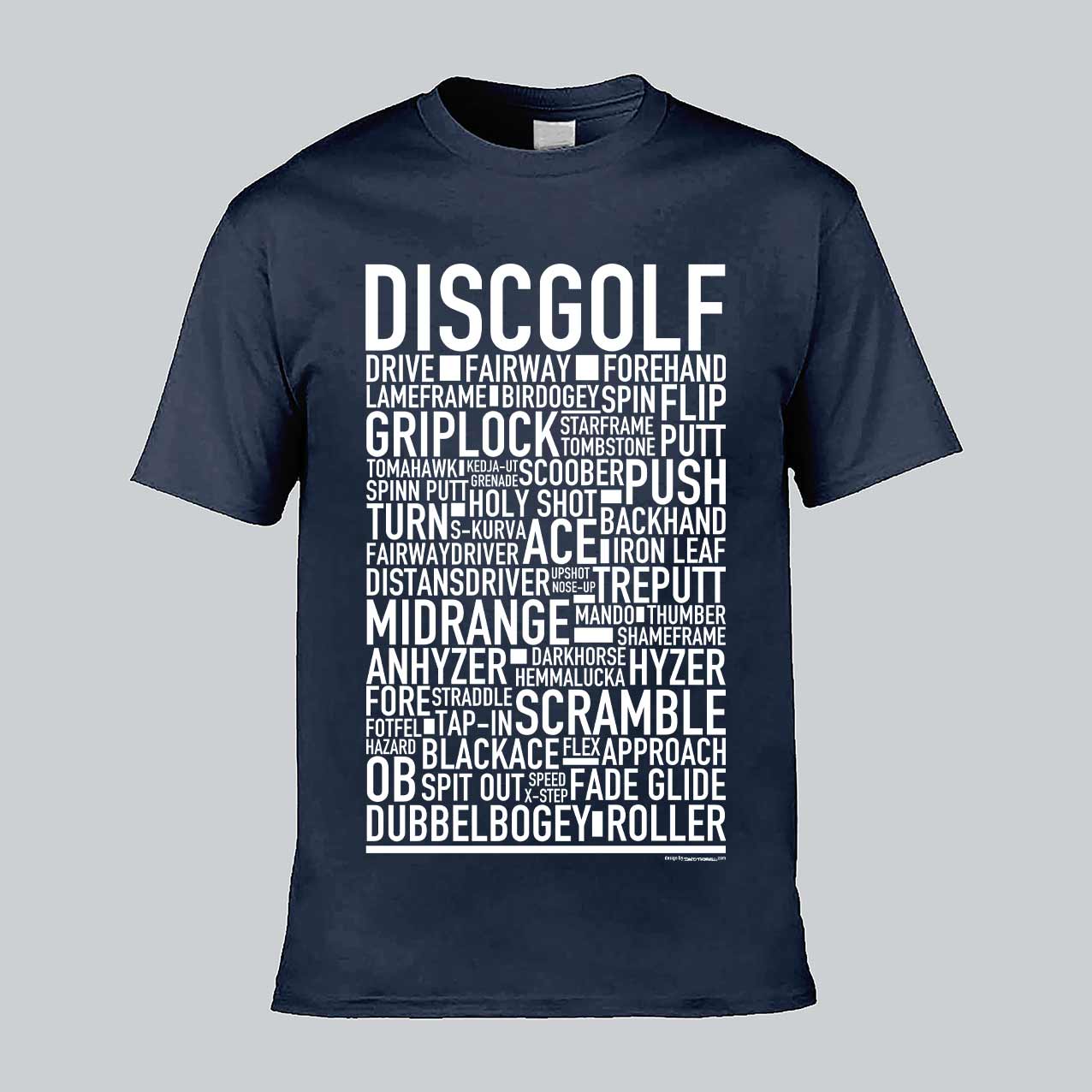 Discgolf Text T-shirt