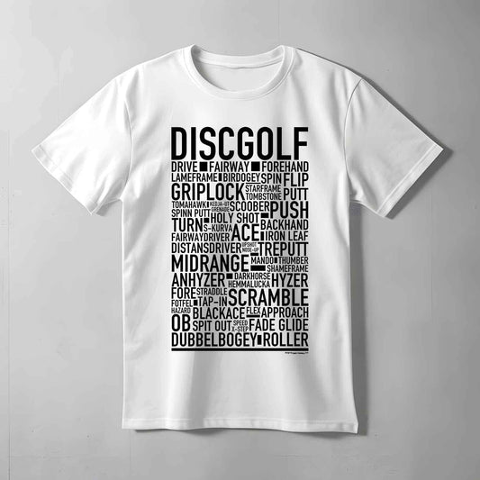 Discgolf Text T-shirt