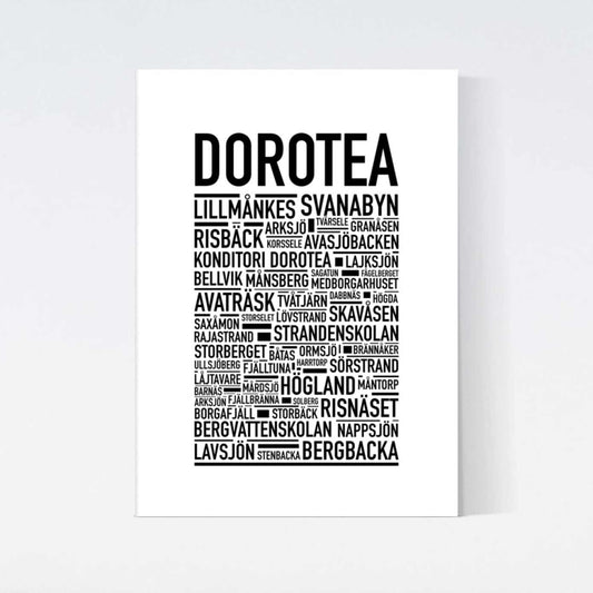 Dorotea Text Poster