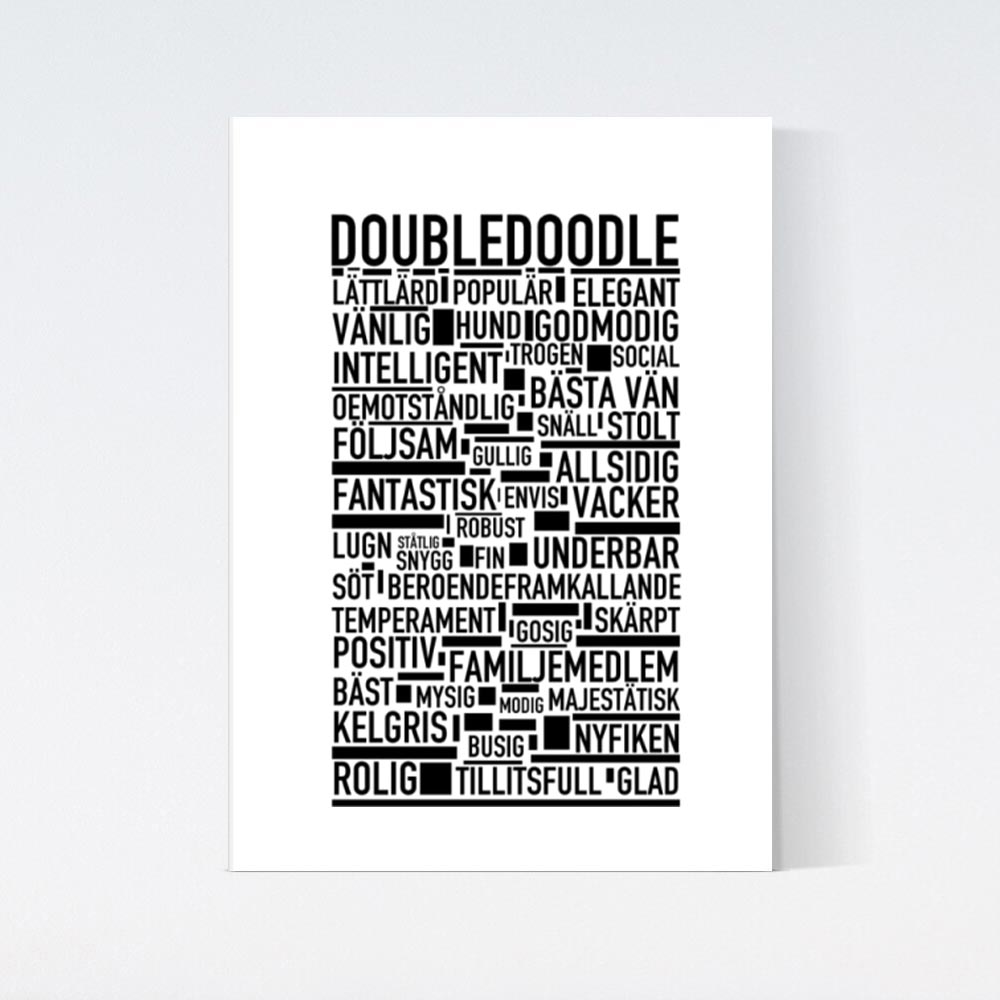 Doubledoodle Text Poster