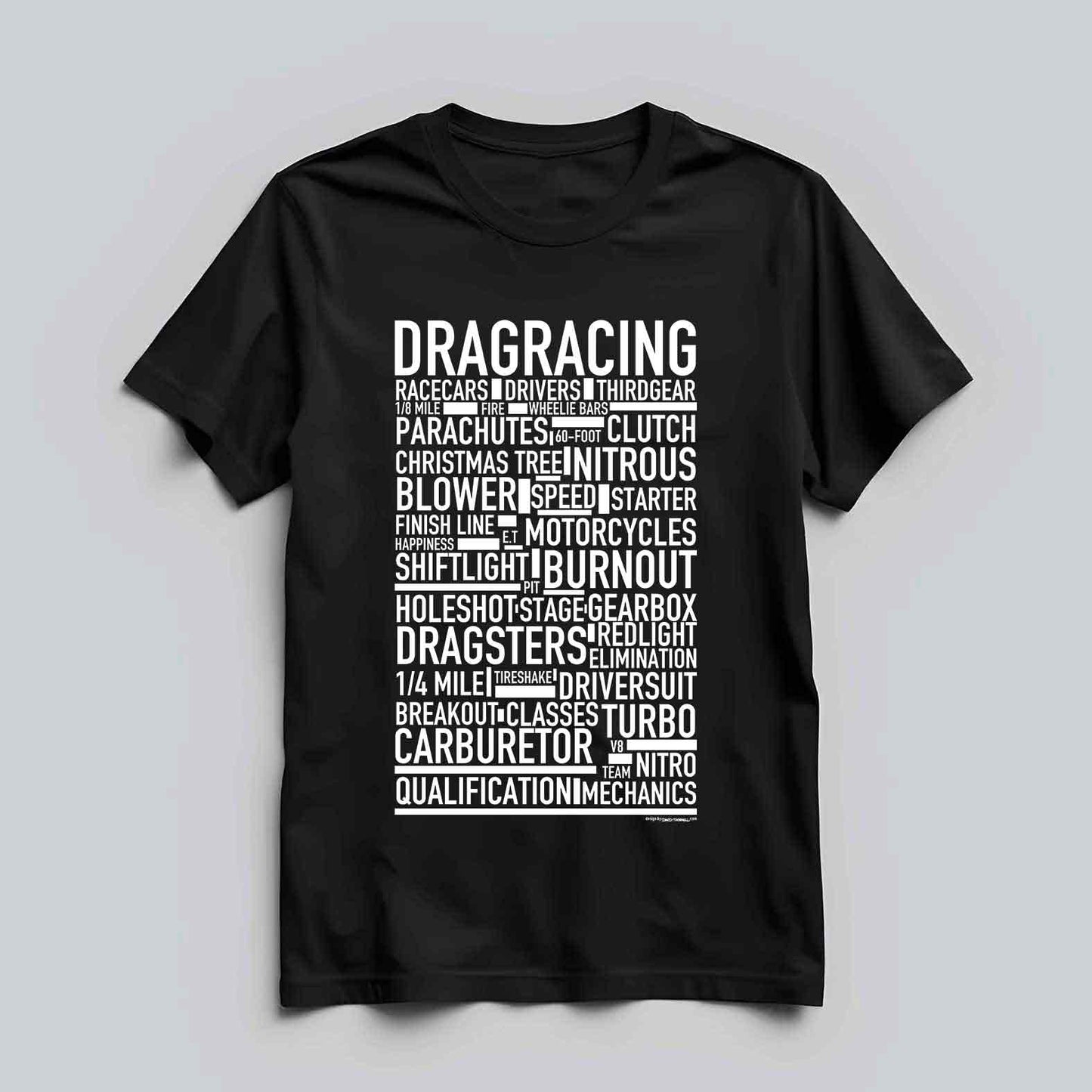 Dragracing Text Hoodie