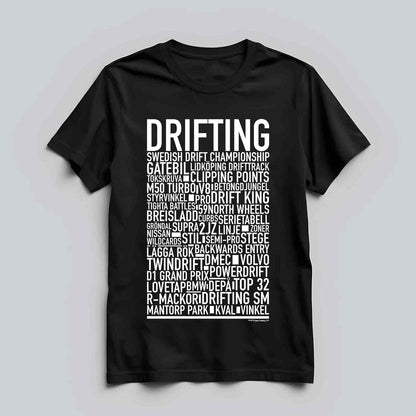 Drifting Text T-shirt