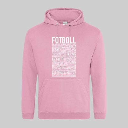 Fotboll Text Hoodie