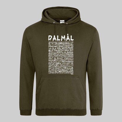 Dalmål Graffiti Dialekt Text Hoodie