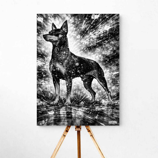Dvärgpinscher Canvas