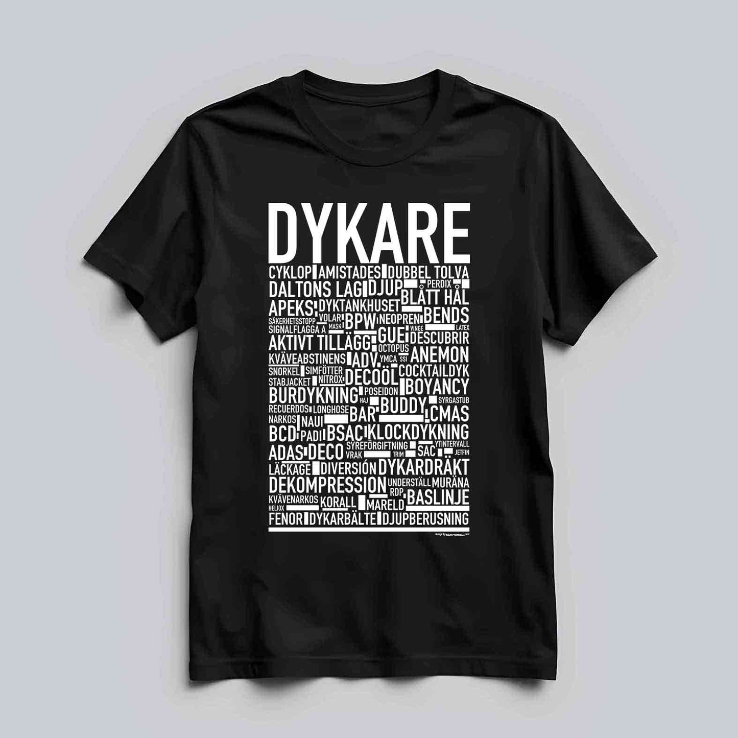 Dykare Text T-shirt