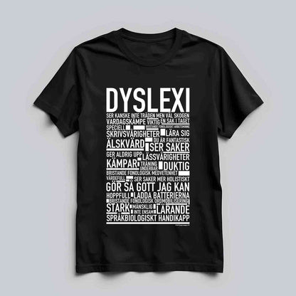 Dyslexi Text T-shirt