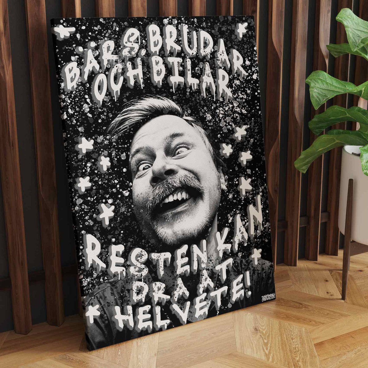 Eddie Meduza Brudar Canvas