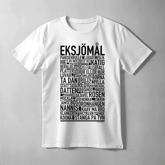 Eksjömål Dialekt Text T-shirt