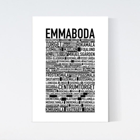 Emmaboda Text Poster