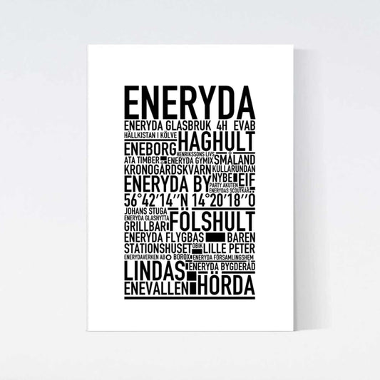 Eneryda Text Poster