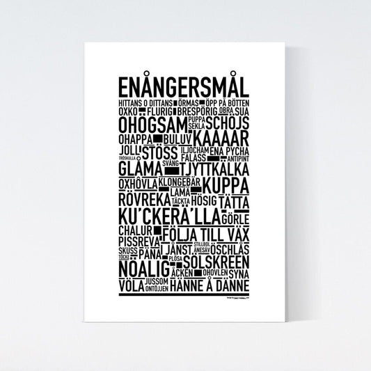 Enångersmål Dialekt Text Poster