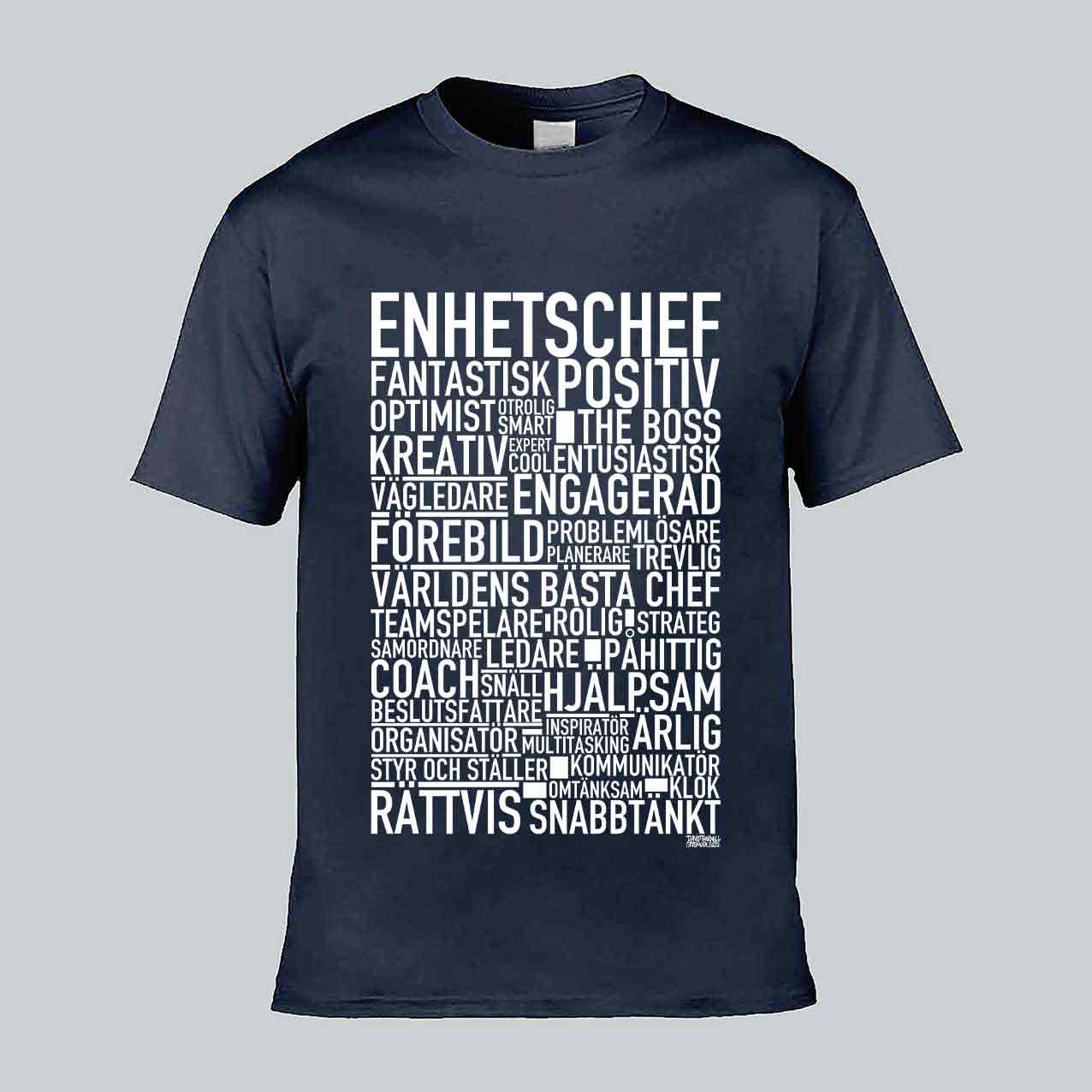 Enhetschef Text T-shirt
