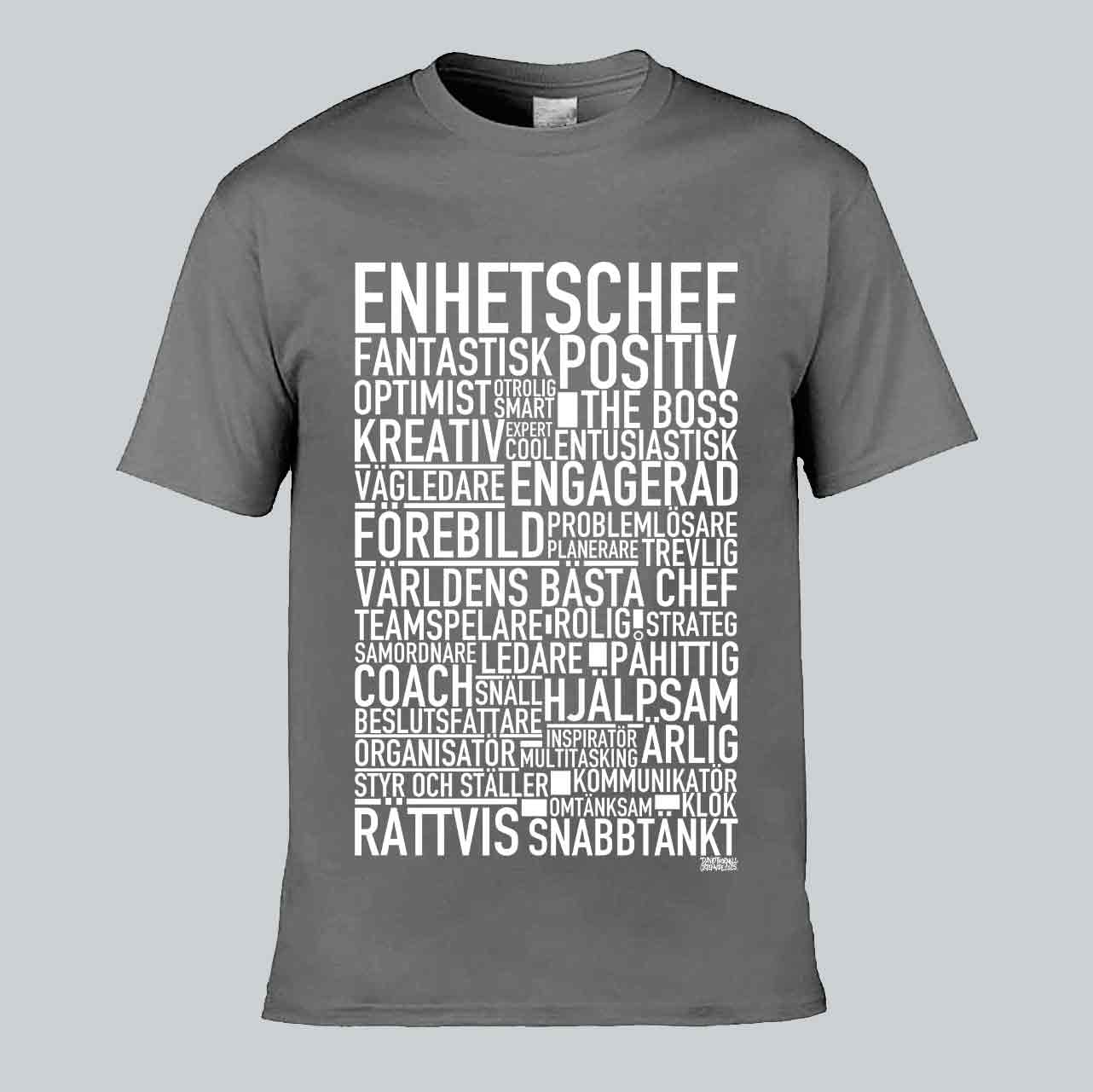 Enhetschef Text T-shirt
