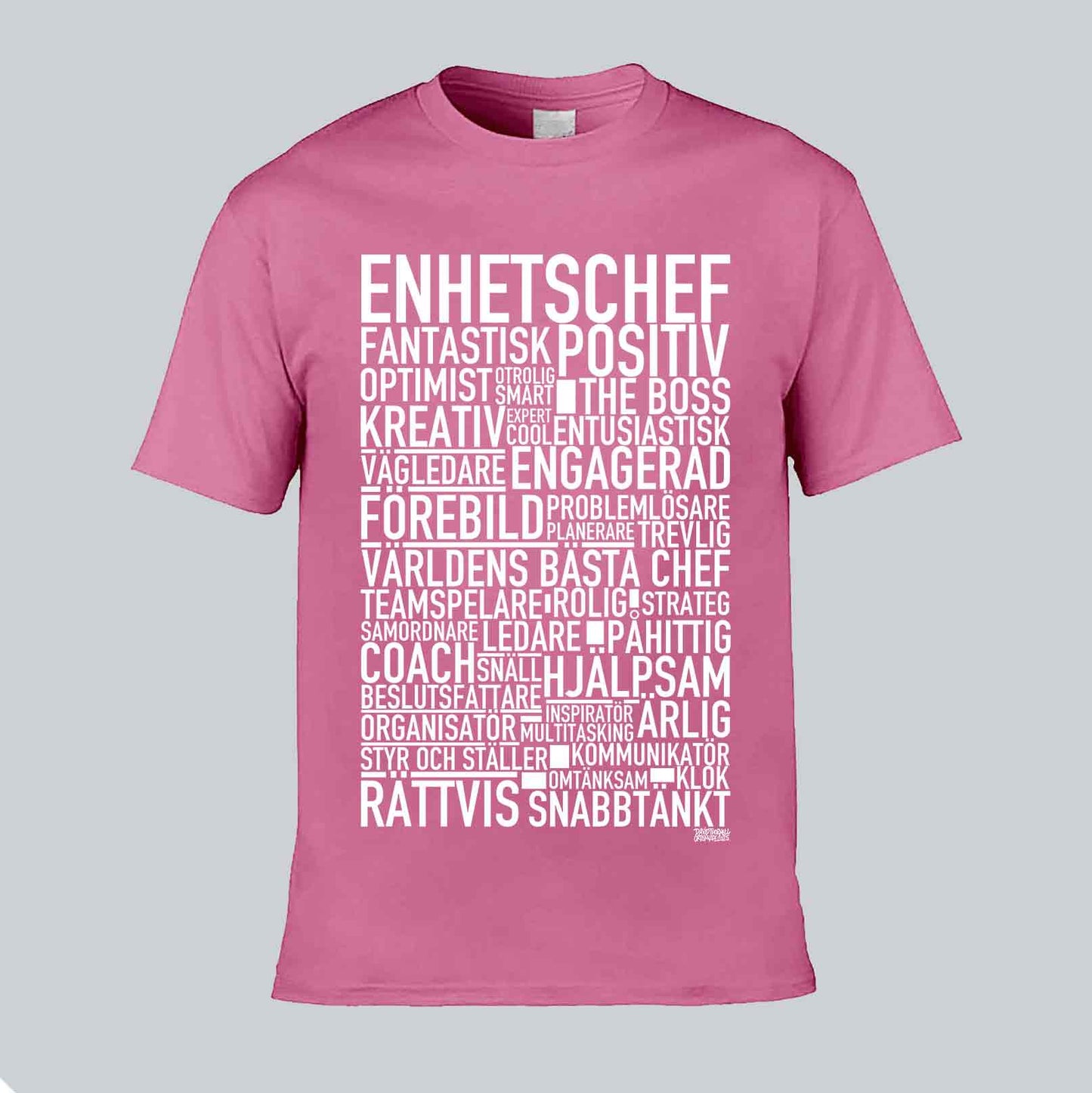 Enhetschef Text T-shirt