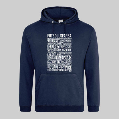 Fotbollsfarsa Text Hoodie