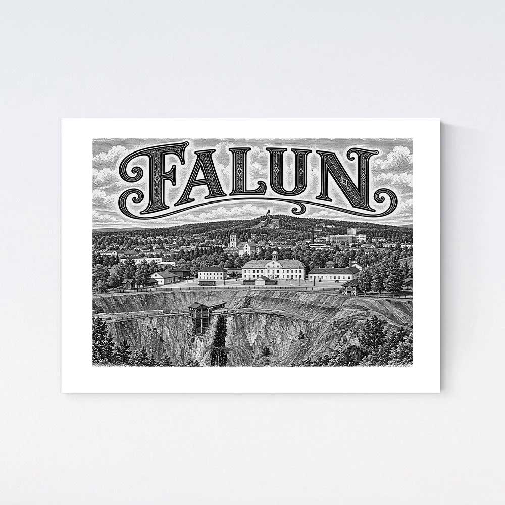 Falun Nostalgi Poster