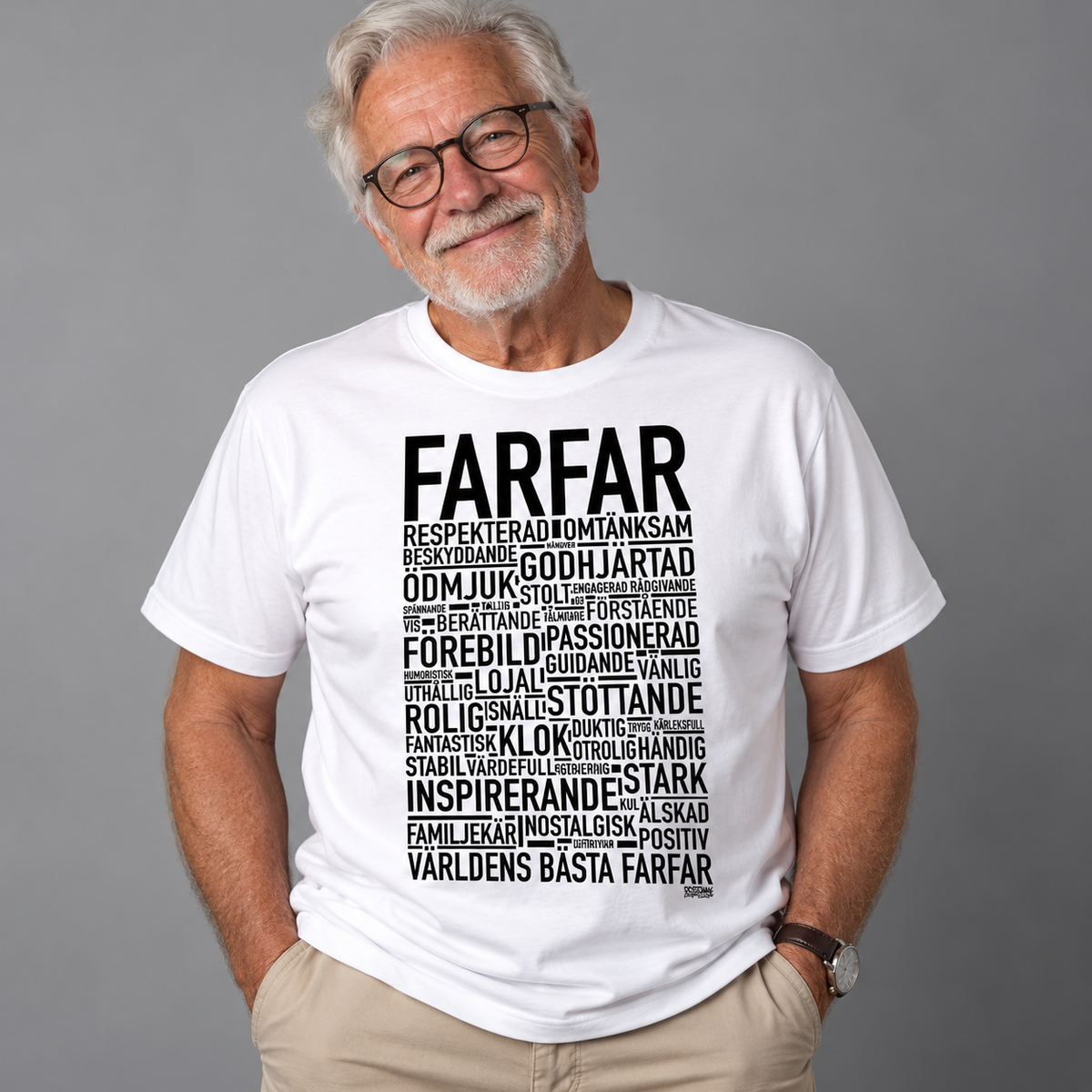 Farfar 2024 Text T-shirt