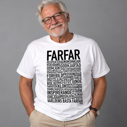 Farfar 2024 Text T-shirt