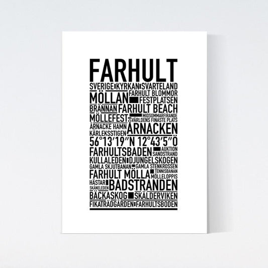 Farhult Text Poster