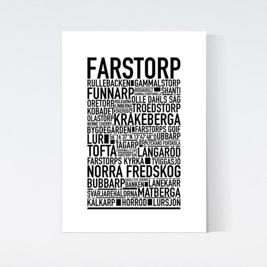 Farstorp Text Poster